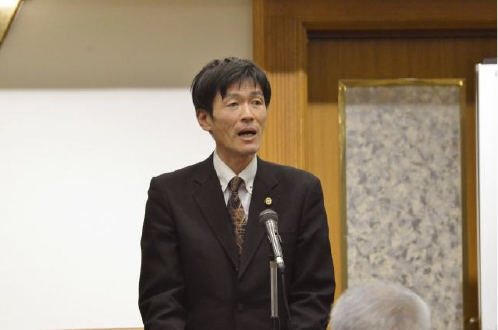 日本弁理士会北海道会 会長 富田尊彦